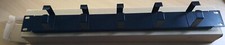 1U 5 Ring Cable Wire Tidy Panel Patch Bar for 19'' Data Network LAN Cabinet Rack