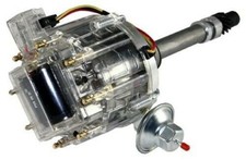 Chevy Sbc 283-350 Bbc 454 Hei Distributor Drive 65k Coil Clear Cap D33100c