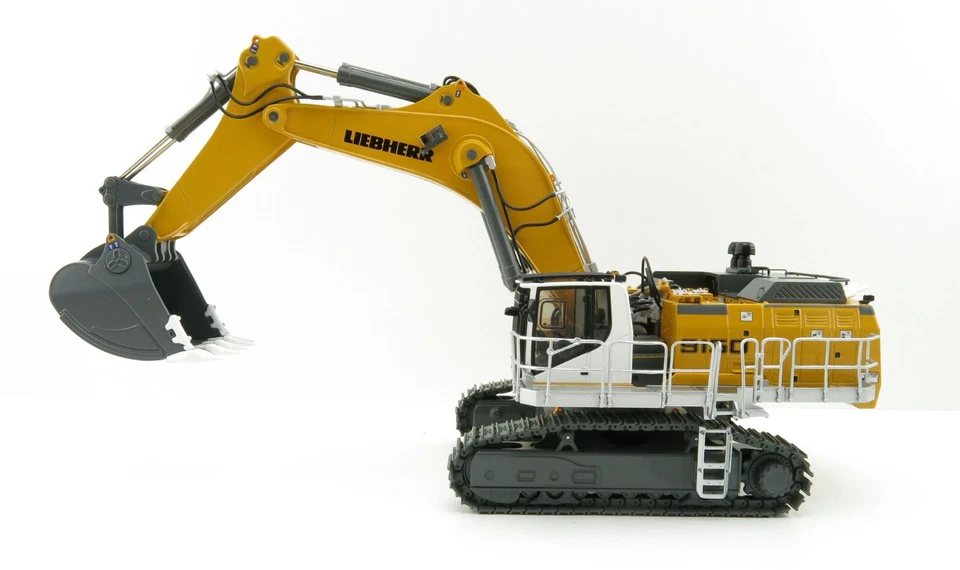 WSI 64-2003 Liebherr R 9150B Tracked Mining Excavator Yellow - Scale 1:50 - Image 3 of 4