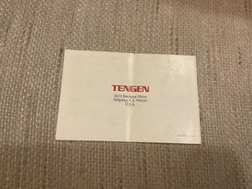 Authentic Nintendo NES KLAX Instruction Manual  Only Klax Tengen Book