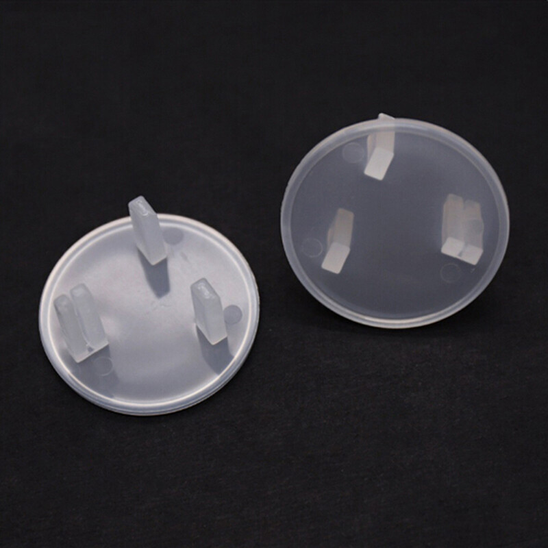 5Pcs uk socket outlet mains plug cover baby child safety protector ...