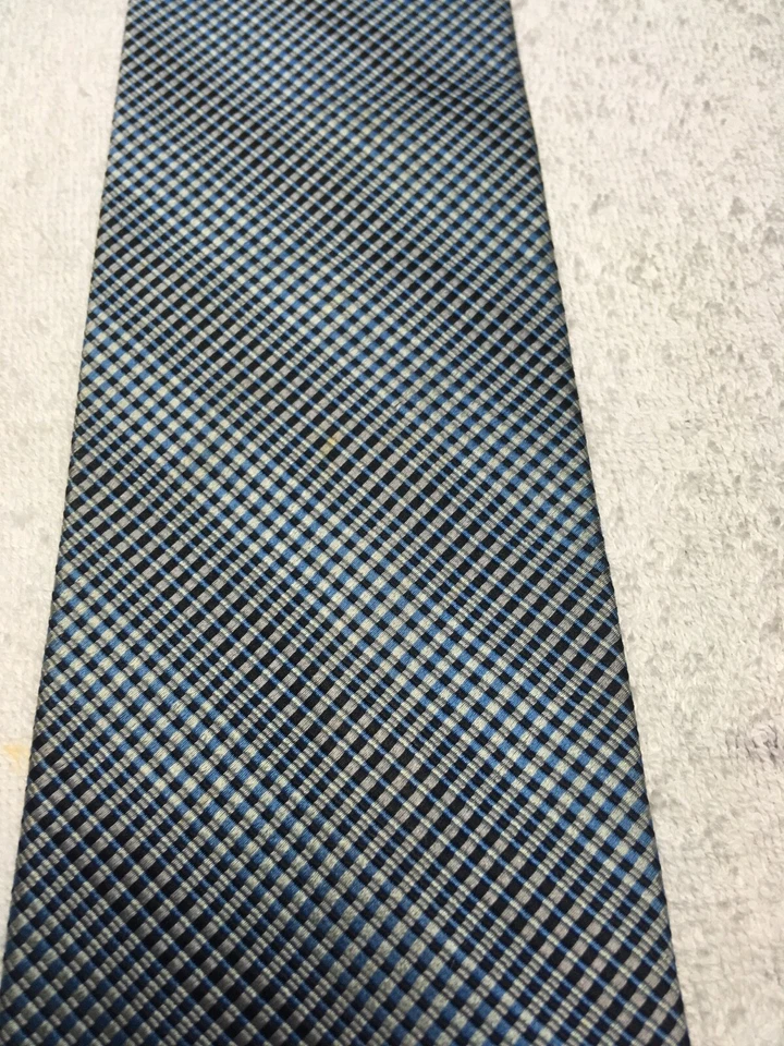 CORBATA EXPRESS HOMBRE RAYAS AZULES Y GRISES 3,75 X 60 Foto 3 de 4