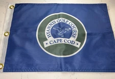 HYANNIS GOLF CLUB CAPE COD GOLF PIN FLAG W GROMMETS FREE SHIP AUTOGRAPH PGA TOUR