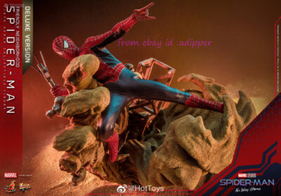 アメコミ HotToys Friendly Neighborhood Spider-Man HT Mms662 1/6 Friendly Neighborhood Spider-Man Deluxe Edition