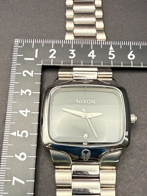 時計 NIXON THE PLAYER Nixon The Player シルバー 時計 【希少】 25th Anniversary