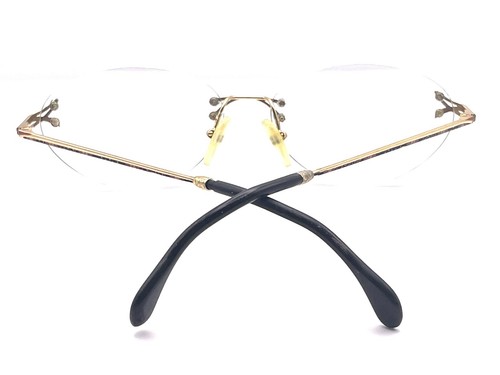 Flair Brille Randlos Gold Bunt 54-14-140 Zustand Akzeptabl - Bild 10 von 11