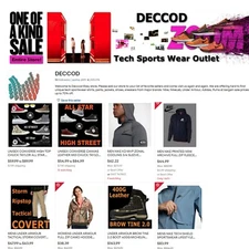 Established Ebay Business  - Sports Clothing Store DECCOD.COM for Sale