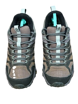 Merrell Women's Moab FST 2 Granite/Shark J77448  Size 9.5 EUC Hiking Walking