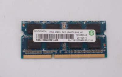 Ramaxel Arbeitsspeicher So-Dimm RAM 2GB PC3-10600S RMT1970ED48E8F-1333