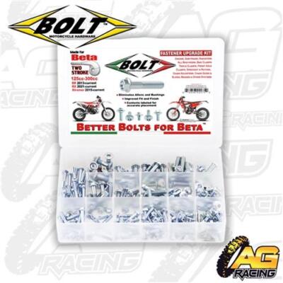Bolt Motorcycle Hardware Pro Pack Fastener Kit For Beta XTrainer 300 2T 2015-22