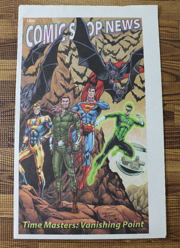 CSN Comic Shop News #1200 Green Lantern Superman Booster Gold Rip ...