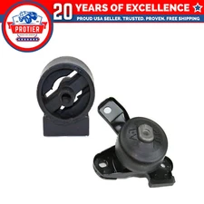 Front Motor Mount 2PCS Set Compatible for 1988 - 1991 Toyota Camry 2.5L