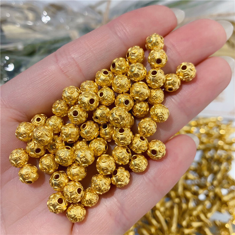 美品」999ピュアゴールドフェザーペンダントネックレス24K鎖骨チェーン 