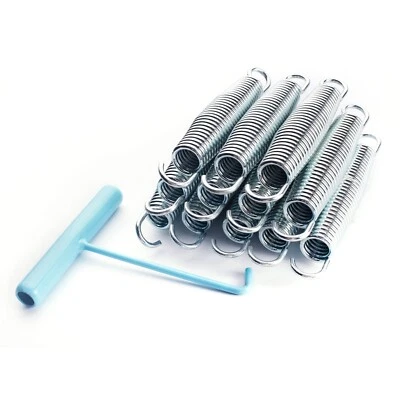 SkyBound Trampoline Springs 12pk (3.5" to 8.5" sizes) Thicker Steel Replacement