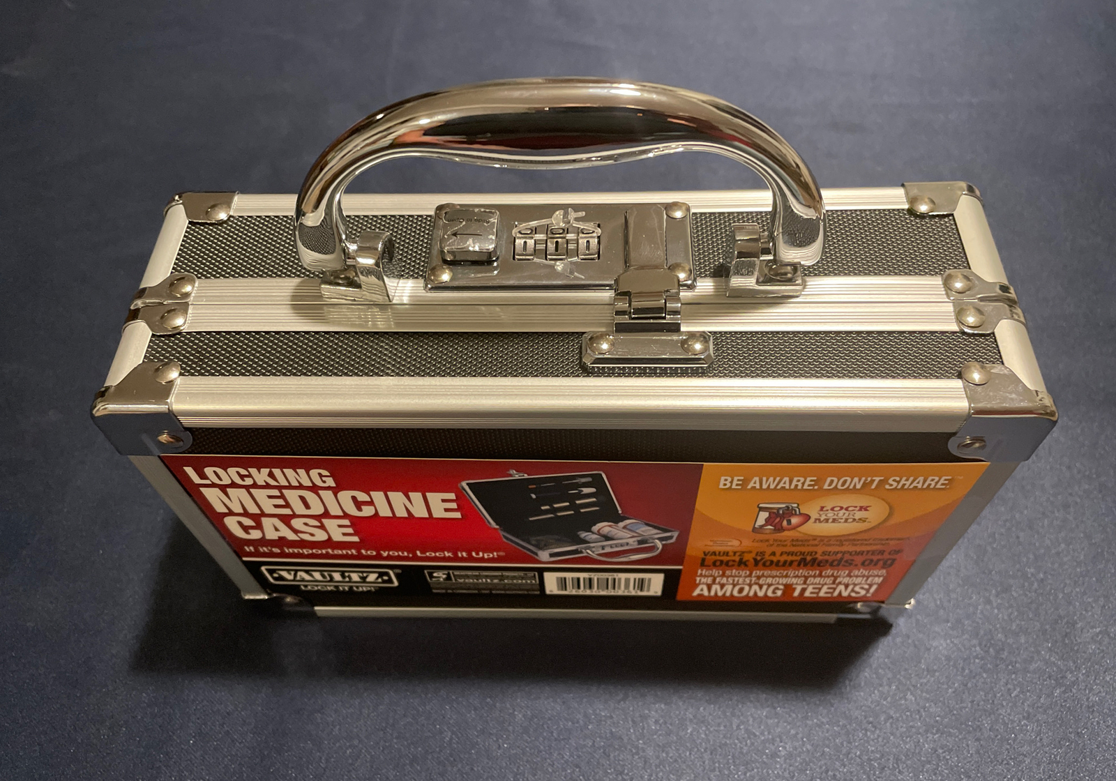 NewVAULTZ Locking Medicine Case Combination Lock Box Portable Case 8.25x5x2.75 eBay