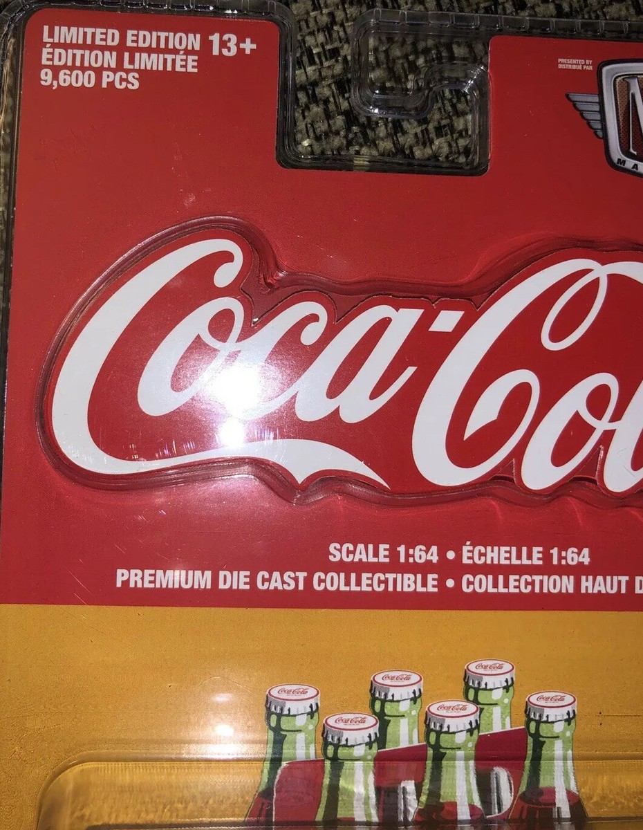 M2 Machines Coca Cola Yellow White 1953 VW Beetle Deluxe EU