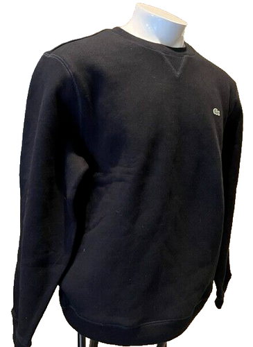 MAGLIONE LACOSTE UOMO NERO (Taglia 9=3XXL) - Foto 4 di 5