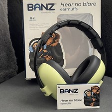 Baby BANZ Earmuffs Infant Hearing Protection Ages 0-2 Years No Blare Earmuffs