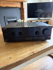 Sony TA-F540E Integrated Amplifier MM/MC, Black.
