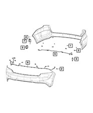 Genuine Mopar Parking Assist Module 68357444A...
