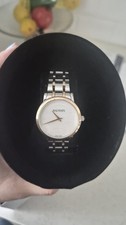 Balmain Womens Analog Wristwatch Silver Gold ...