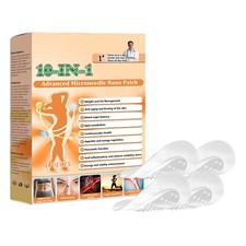 Microneedle Patches 4 Pieces Slimming Sticker 10 in 1 Firming Skin