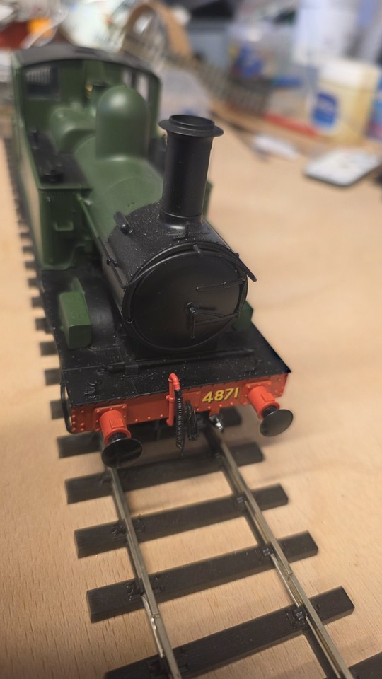 Locomotive Vapeur Dapol échelle O : GWR 58xx Class 'Shirtbutton' Green 5809, Version Limitée