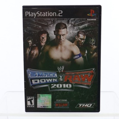WWE SmackDown vs. Raw 2010 (Sony PlayStation 2, PS2) Complete CIB
