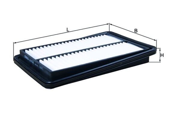 Mahle Luftfilter FüR Nissan Qashqai II X-Trail Renault Kadjar Koleos-image