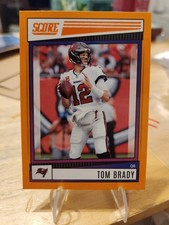 2022 Score - Tom Brady #68 Orange Tampa Bay Buccaneers Mint