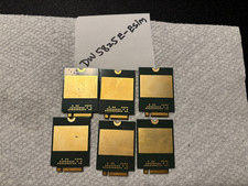 LOT OF 6 Dell DW5825E ESIM Broadband 4G Wireless WAN Card Snapdragon X12 VCN1W