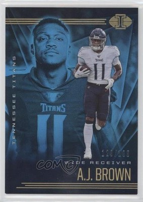 2020 Panini Illusions Trophy Collection Light Blue 120/199 AJ Brown #97 4l3