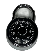 Combination Lock for Locker Cooler  Standard Dial 2” Wide Inexpensive Padlock