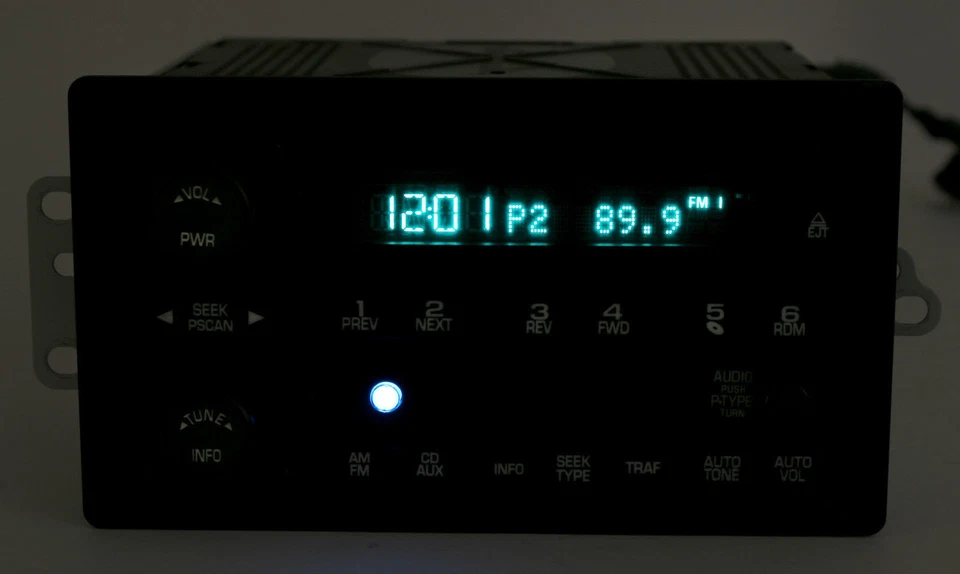 Carrocería Chevy y GMC S10 2001-2003 camión radio AM FM CD con música Bluetooth - 15091316 Foto 3 de 4