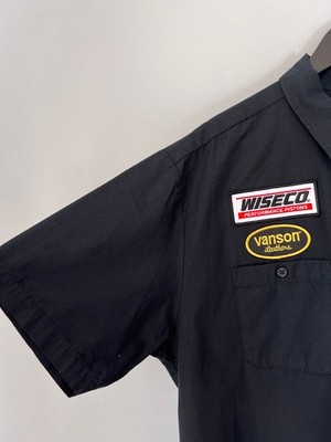 Supreme Vanson Leathers Shot Sleeve Work Shirt - Size Large