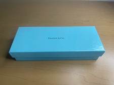 Tiffany Co. Blue Cardboard Gift Box 7 x 2.75 x 1.5 inches
