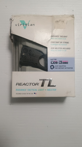 Viridian Reactor TL Tactical Light & Holster For Ruger LC9 LC380 - RTL-LC9