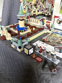 Harry Potter Lego 3862 Hogwarts Interactive Board Game COMPLETE