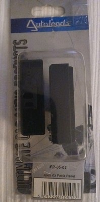 Autoleads FP-06-07 Adaptateur de façade d'autoradio Single DIN pour BW X3 Noir