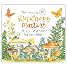 Legacy Publishing Group,  Kindness Matters by Deb Strain 2026 Wall Calendar, 13.