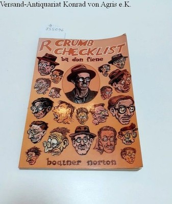 R. Crumb Checklist of Work and Criticism : with a Biographical Supplement and a 