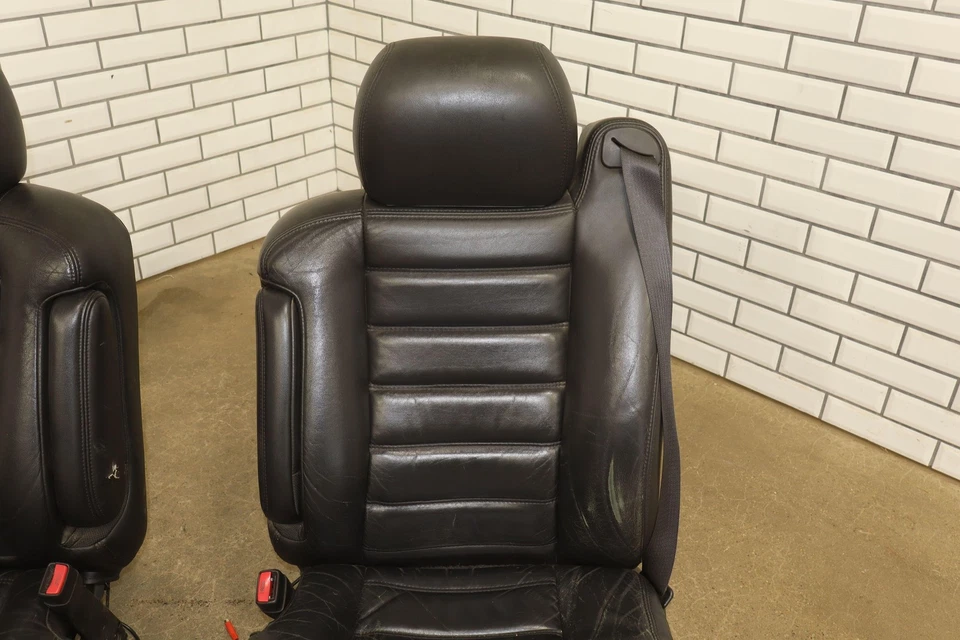 05-07 Hummer H2 Left & Right Leather Front Power/Heated Seats *Worn* Foto 4 de 4