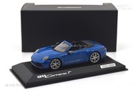 Porsche 911 (992.2) Carrera T Cabriolet Luganoblau Minichamps 1:43 WAP0200260SCP