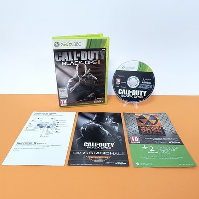 CALL OF DUTY BLACK OPS II 2 XBOX 360 PAL ITALIAN MICROSOFT DISC EXCELLENT