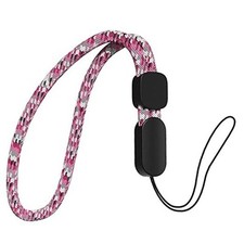 Lanyard Compatible with Airpods Pro 2 Loop Adjustable Hand Wrist Pink Grey