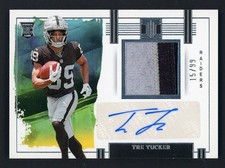 2023 Impeccable Tre Tucker RPA RC Rookie 2-Color Patch AUTO 15/99