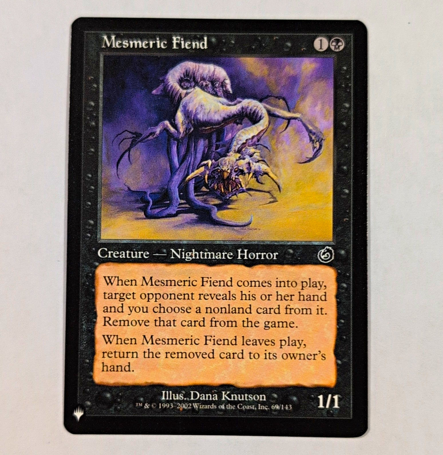 Wizards of the Coast Mesmeric Fiend Torment  Common EN 69/143 1/1