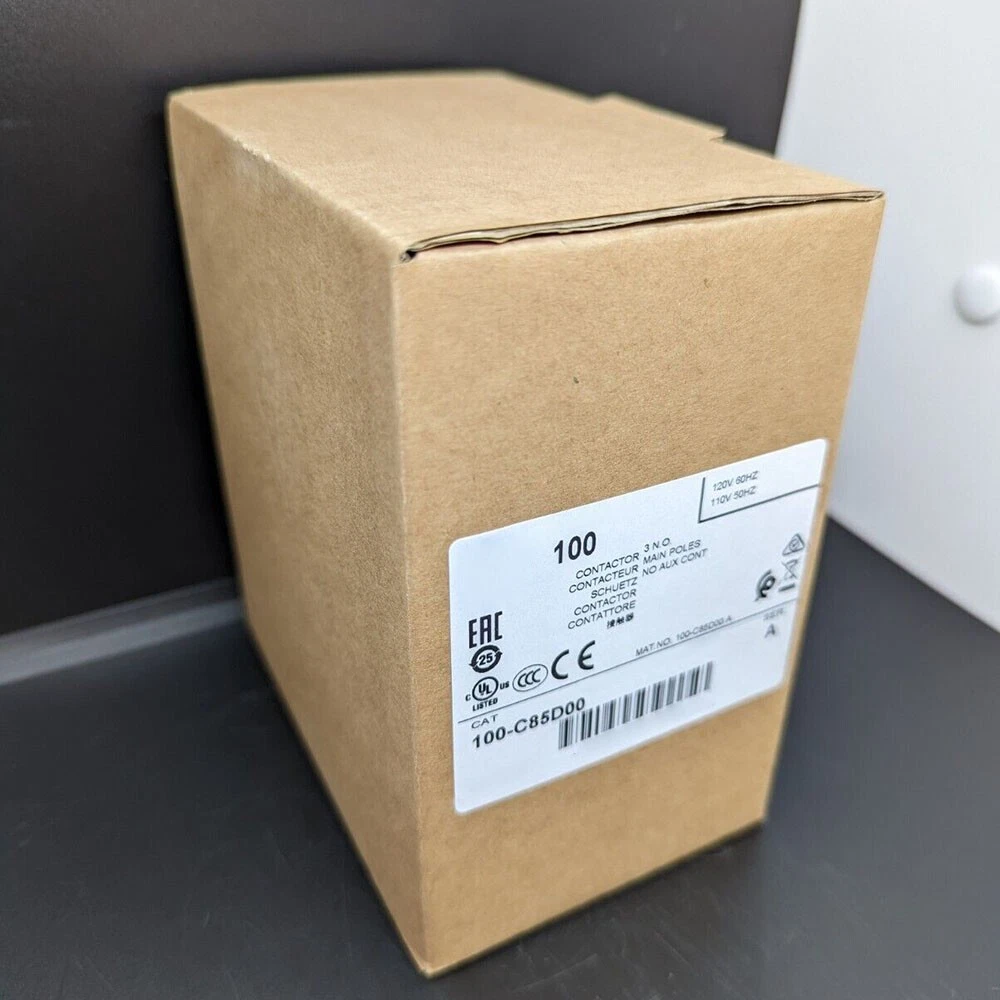 NEW 100-C85D00 AB Contactor 85A 110V 50Hz/120V 60Hz 3NO Poles Screw Terminal - thumbnail 3