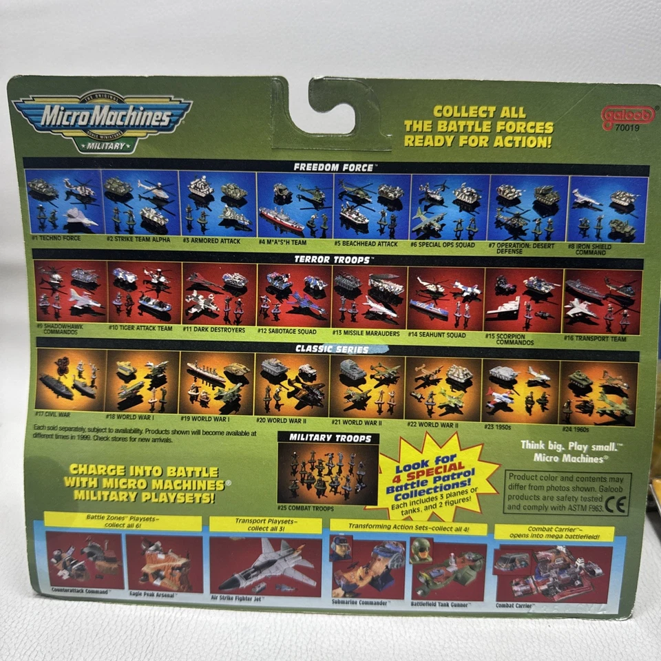 1998 Galloob Micro Machines Lot - Military Collection World War I - Sets 18 & 19 - Image 3 of 4