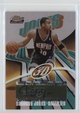 2003-04 Topps Finest Rookie Auto Refractor 234/250 Dahntay Jones #169 Auto 06bg